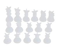 Wrtysully Stampo per scacchi per resina Stampo nel resina per scacchi nel silicone Stampi per epossidica di un scacchi per DIY regali di compleanno