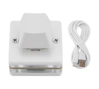 Wrtysully Tastiera da Gioco RGB Mini 1 Tasto OSU Tastiera per Disegno Photoshop Tastiera per Programmazione Macro Tastiera Meccanica, Gambo Rosso