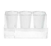 Wrtysully Trasparente Porta Asciugacapelli, Organizer per Asciugacapelli, Supporto per Piastra per Strumenti per Lo Styling, Supporto per Vanità