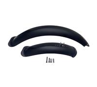 WRUIOY Fat Bike - Set parafango anteriore e posteriore per bici Fat Bike, copertura completa, 50,8 cm, colore: nero