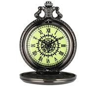 WRVCSS Mechanical pocket watch chain necklace pendant pocket watch wall clock gift present 02