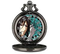 WRVCSS Mechanical pocket watch chain necklace pendant pocket watch wall clock gift present 03