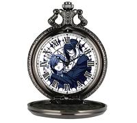 WRVCSS Mechanical pocket watch chain necklace pendant pocket watch wall clock gift present 05