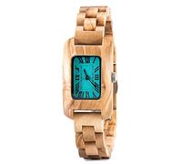 WRVCSS Orologi al quarzo da donna in legno di zebra verde oliva Orologi da donna Orologi e orologi da donna Regali GT020-1