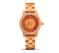 WRVCSS Orologi da donna in legno Amanti del tempo libero Orologi in legno Orologi da donna da uomo Orologi da coppia Orologi da donna in legno Regali Regali RomanNum-women