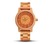 WRVCSS Orologi in legno da donna Amanti del tempo libero Orologi in legno Orologi da coppia da uomo da donna Orologi da donna in legno Regali Regali ArabicNum-men
