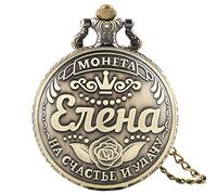 WRVCSS Quartz Pocket Watch Necklace Pendant Pocket Watch Series Souvenir Gift 1