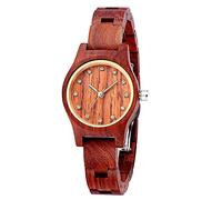 WRVCSS Reloj Femenino Nuovo design Orologio in legno Donna Piccolo puntatore in oro Antico lusso Orologio da donna snello con cinturino Orologio da donna Regalo Drop Shipping redwatch