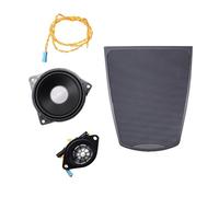 WRWRW Altoparlante Centrale e Tweeter per BMW F10 F11 Serie 5, Nero, Suono Hi-Fi HK, Sostituisce il Cruscotto Originale, Include Altoparlante, Tweeter, Copertura e Cavi