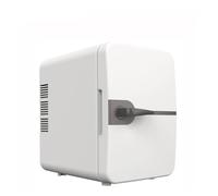 WRWRW Frigorifero for auto con maniglia da 6 litri, semiconduttore, USB, refrigerazione/calore, cura della pelle, bevande, multiuso, auto/casa(Pink)