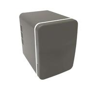 WRWRW Frigorifero multiuso da 4 litri, adatto for piccoli spazi, appartamento, camion(Gray)