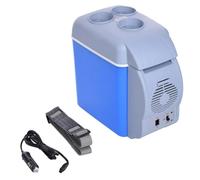 WRWRW Frigorifero portatile da 7,5 litri, congelatore, scaldavivande, caldo e freddo, doppio uso, 12 V, adatto for auto, campeggio, viaggio, ghiacciaia