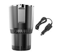 WRWRW Tazza riscaldante for auto, tazza refrigerante, frigorifero for auto, mantiene le bevande, caffè, bevande calde, frigorifero for auto, congelatore portatile for auto(V3.0 Gold Shell)