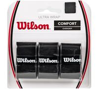 WRZ403000 - Nastro Antiscivolo Ultra Wrap Overgrip, Unisex, 3 Pezzi, Colore: Ner