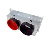 WS 75 A Adattatore per lamiera - Maico