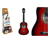 WS - Chitarra - 1/4 - Classica - 620688 - 75 cm - Sunburst - Ideale per i principianti - 3 mesi di abbonamento a iMusic-School inclusi - Chitarra per bambini - Tiglio e Acero - A partire dai 5 anni