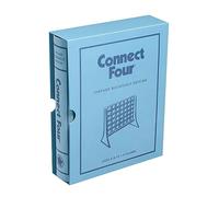 WS Game Company Connect Four Vintage Bookshelf Edition - Gioco da tavolo - Strategia - 2 giocatori - a partire da 6 anni