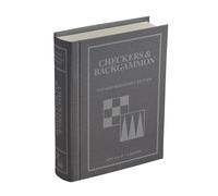 WS Game Company Dama e Backgammon Vintage Bookshelf Edition