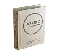 WS Game Company Scrabble Linen Book Vintage Edition Board Game by Winning Solutions