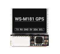 WS-M181 Posizionamento preciso del modulo GNSS del sistema di posizionamento globale QMC5883 72 canale di ricerca