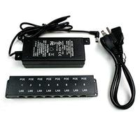 WS-POE-8-48v60w Passive 10/100 Power Over Ethernet Poe iniettore per 8 telecamere IP, telefoni VOIP o Punti di Accesso, con Alimentazione 48v60w