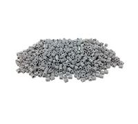 WS UK Confezione da 1000 perline fusibili Midi da 5 mm, funziona come perline Hama [grigio chiaro]