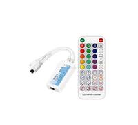 WS2813 WS2815 Pixel LED Light Strip Controller DC 5V 12V 24V Indirizzabile Doppio Segnale 4 Pin Mini Dimmer 21 Tasti(IR BT Manual - 4Pin)