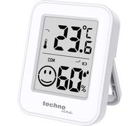 WS9417 - Stazione termica igrometro interno per temperatura e umidità, con indicatore di comfort e tendenza, funzione MIN/MAX, supporto da parete/magnete/tavolo, bianco