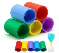WSAMJIN 10 Pezzi Connettore Vortex Flacone, Tornado Connettore in Plastica, Tubo a Ciclone Connettore per Bottiglia per Fare Tornado, Esperimenti Scientifici, Test, Educazione