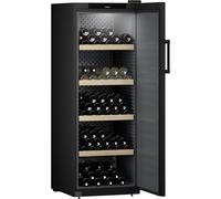 Liebherr Cantina vino a libera installazione WSbl 5001 con porta piena nero e telaio nero da 60 cm
