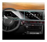 WSBOJXTH Compatibile Con Hyundai Per Sonata 2024 12,3 Pollici GPS Navigation E Pellicola Protettiva In Vetro Temperato Per Schermo Del Cruscotto Accessori per auto