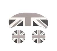 WSBOJXTH Compatibile con Mini per Cooper F54 Cuscino per Auto con Motivo Personalizzato, Accessori Interni in PU Modifica dell'auto(Color 2)