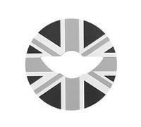 WSBOJXTH Compatibile con Mini per Cooper F54 F55 F56 F57 F60 Adesivo per Volante Auto Accessori per Decorazioni Interne Modifica dell'auto(Color 4)