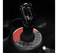 WSBOJXTH Compatibile con Mini per Cooper per One S per JCW F54 F55 F56 F57 F60 2019 2020 2021 2022 2023 2024 Pomello Leva Cambio Auto con Cuscinetto Protezione Modifica dell'auto(Color 7)