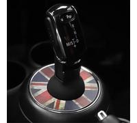 WSBOJXTH Compatibile con Mini per Cooper per One S per JCW F54 F55 F56 F57 F60 2019 2020 2021 2022 2023 2024 Pomello Leva Cambio Auto con Cuscinetto Protezione Modifica dell'auto(Color 6)