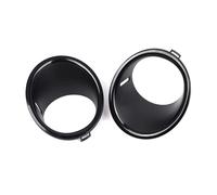 WSBOJXTH Griglia fendinebbia Compatibile con Mini per Cooper R55 R56 R57 2007-2011 Fendinebbia Anteriore Griglia Nero Trim Anello di Copertura 51112753661 51112753662