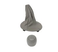 WSBOJXTH Leva Pomello del Cambio Compatibile con Fiat per Panda 2 169 2003 2004 2005 2006 2007 2008 2009 2010 2011 Auto 5 velocità Pomello del Cambio Leva del Cambio Ghetta Boot Cover