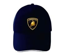 WSCDMCC Cappellino da baseball per Lamborghini, berretti da baseball sportivi regolabili per esterni, cappelli per fan dell'auto per accessori unisex, A