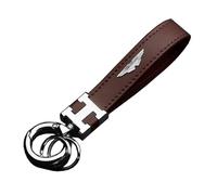 WSCDMCC Portachiavi Auto per Aston Martin DBX Vantage DB11 DBS V8 V12, Portachiavi per Auto con Logo, Accessori per Auto per Uomo e Donna,B