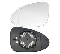 WSCDMCC Vetro Specchietto Retrovisore per Porsche Macan 2014-2019 2020 2021 2022 2023 2024, Riscaldabile Vetro a Specchio Retrovisore Sostituzione con Piastra di Supporto, Accessori Auto,Left
