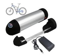 WSDAV Batteria a Forma di Bottiglia d'Acqua, Pacco Batteria al Litio da 36 V e 48 V, 8 Ah, 10,4 Ah, 12 Ah, 15 Ah e 17 Ah, per Motore da 0 a 750 W con Caricabatterie