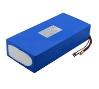 WSDAV Batteria agli Ioni di Litio per Bicicletta Elettrica 60V 40000Mah Batteria al Litio per Bicicletta Elettrica con BMS Integrato, Adatta per Biciclette Elettriche Fino A 2400W,T+xt60