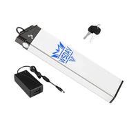 WSDAV Batteria al Litio Integrata Pieghevole da 36 V, 8 Ah, 10,4 Ah, 12 Ah, Batteria Nascosta Interna da 48 V con Caricabatterie per Kit Motore da 0 a 600 W,36v8ah