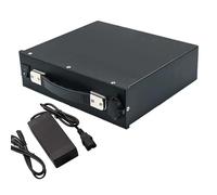 WSDAV Batteria per montascale Elettrico da 48 V, Pacco Batteria al Litio da 48 V, 10 AH, 15 AH, 20 AH, per Motore da 500 W, 700 W, 950 W, con Caricabatterie,48v20ah