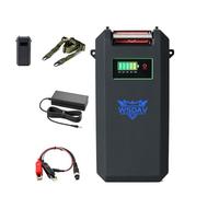 WSDAV Batteria per Mulinello da Pesca Elettrico da 14,4 V 6800 mAh, Batteria per Mulinello da Pesca in Mare da 14,8 V 7500 mAh-20000 mAh con Caricabatterie.,14.8v 20000mah