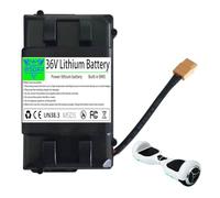 WSDAV Batteria per Scooter Elettrico, Pacco Batteria al Litio da 36 V, batterie da 36 V, 2,4 Ah, 4,4 Ah, 5,2 Ah, 6,6 Ah per Motore da 0 a 240 W,36v4.4ah