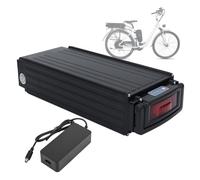 WSDAV Batteria Posteriore da 48 Volt, Pacco Batteria al Litio da 48 V, 13 Ah, 15,6 Ah, 18,2 Ah, 20,8 Ah, con Caricabatterie per Motore da 600 W, 750 W, 850 W e 1000 W.,48v20.8ah