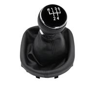 WSDERUB Compatibile Con VW Per Touran Per Caddy MK2 2003 2004 2005 2006 2007 2008 2009 2010 Pomello Del Cambio Manuale A 5 O 6 Marce Con Cuffia(6 Speed)