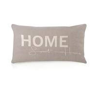 WSDESDEC Federa per cuscino con cerniera, 30,5 x 50,8 cm, decorazione per la casa dolce per la casa, lunga e lombare, con citazione ispiratrice per riscaldare il cuore, per camera da letto, panca