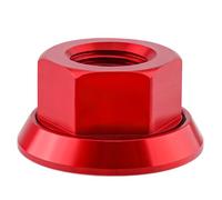 Wsdsgz 10mm Biciclette Mozzi Dado Dado Bici Mozzi Posteriori Assi In Leghe di Alluminio Dado Flangiato Mountain Bike Parte Prima Ruota Posteriore Vite di Blocco